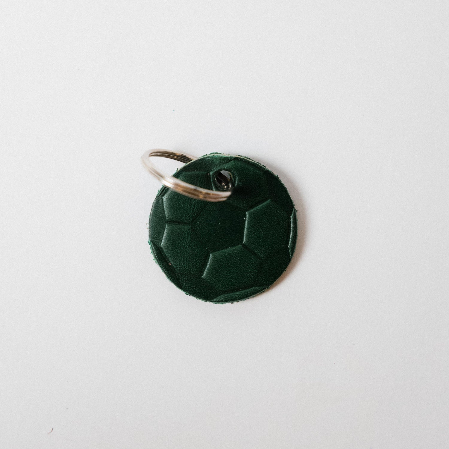 Leather Soccer Ball Fob
