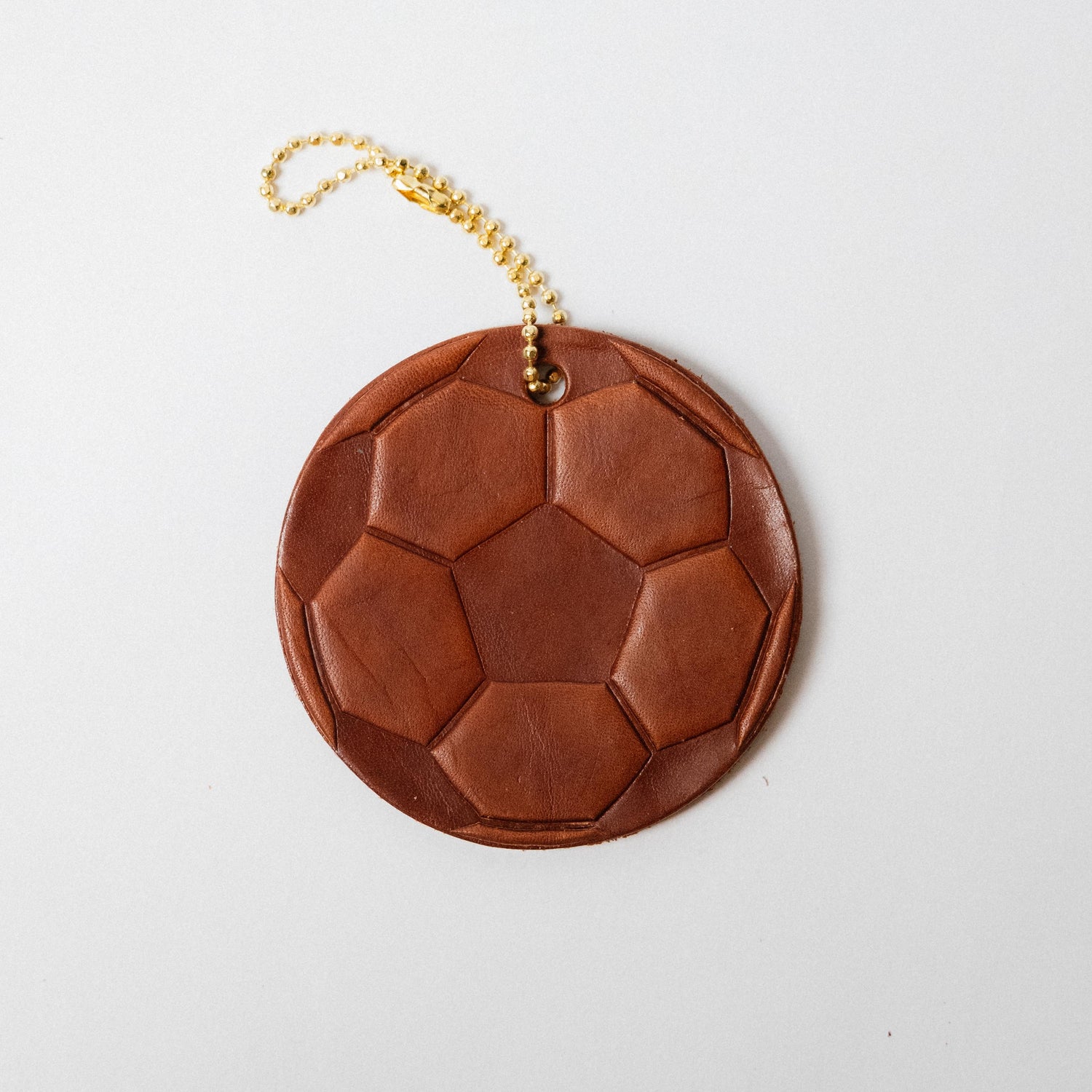 Leather Soccer Ball Tag