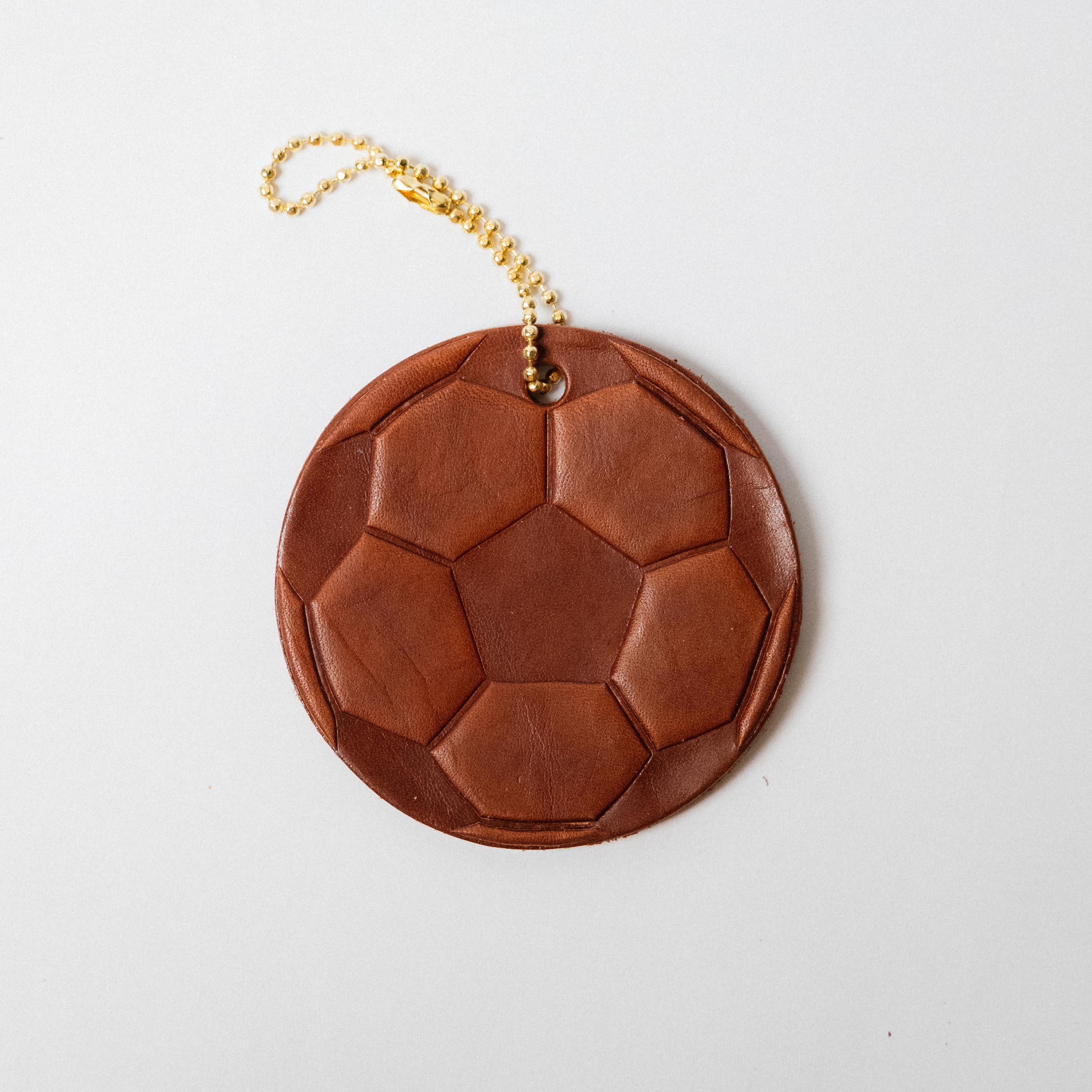 Leather Soccer Ball Tag