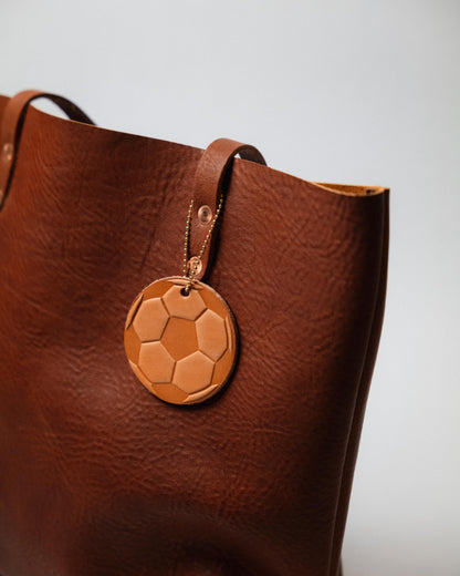 Leather Soccer Ball Tag