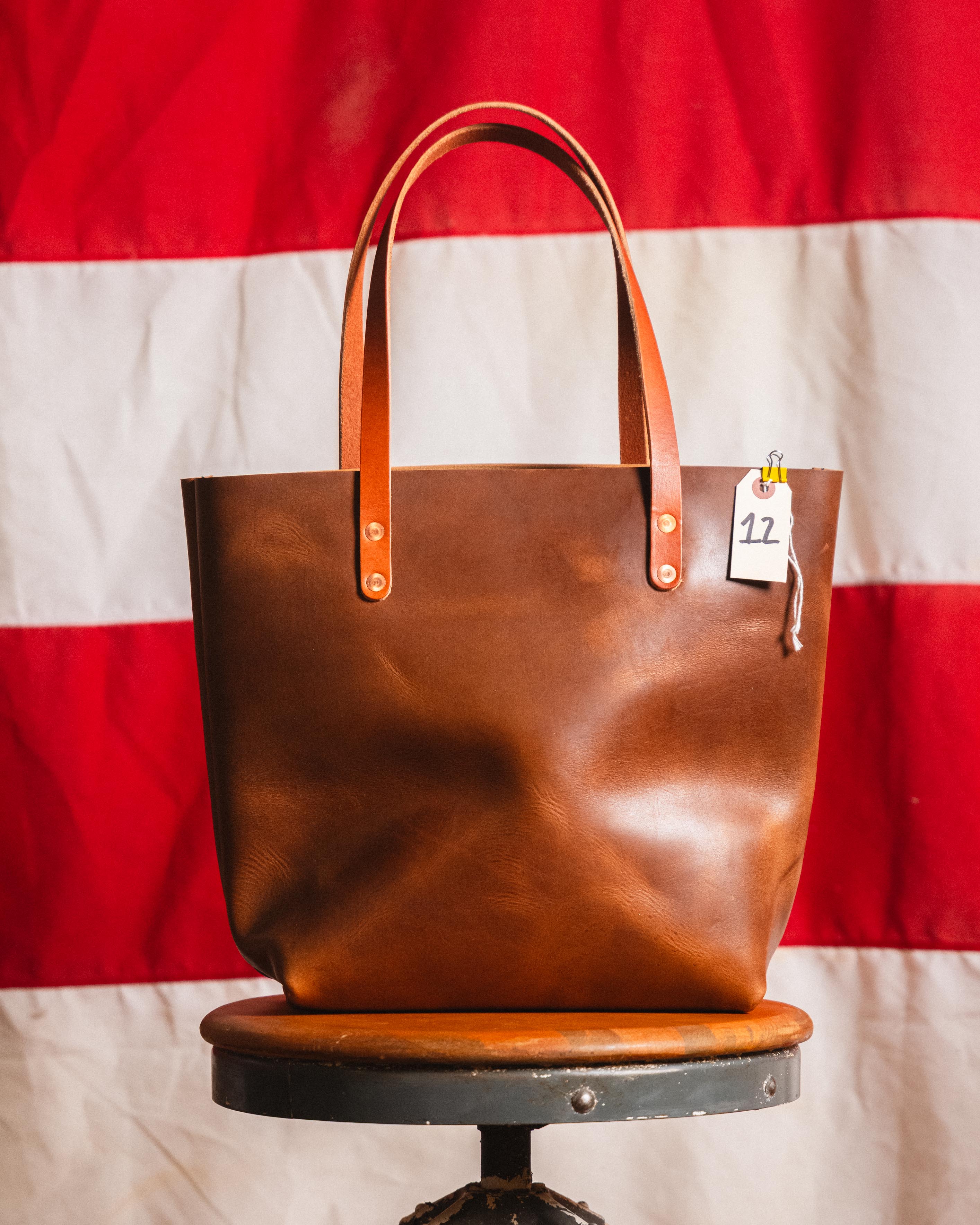 12. Sesame Double Shot Tote 9” Handles