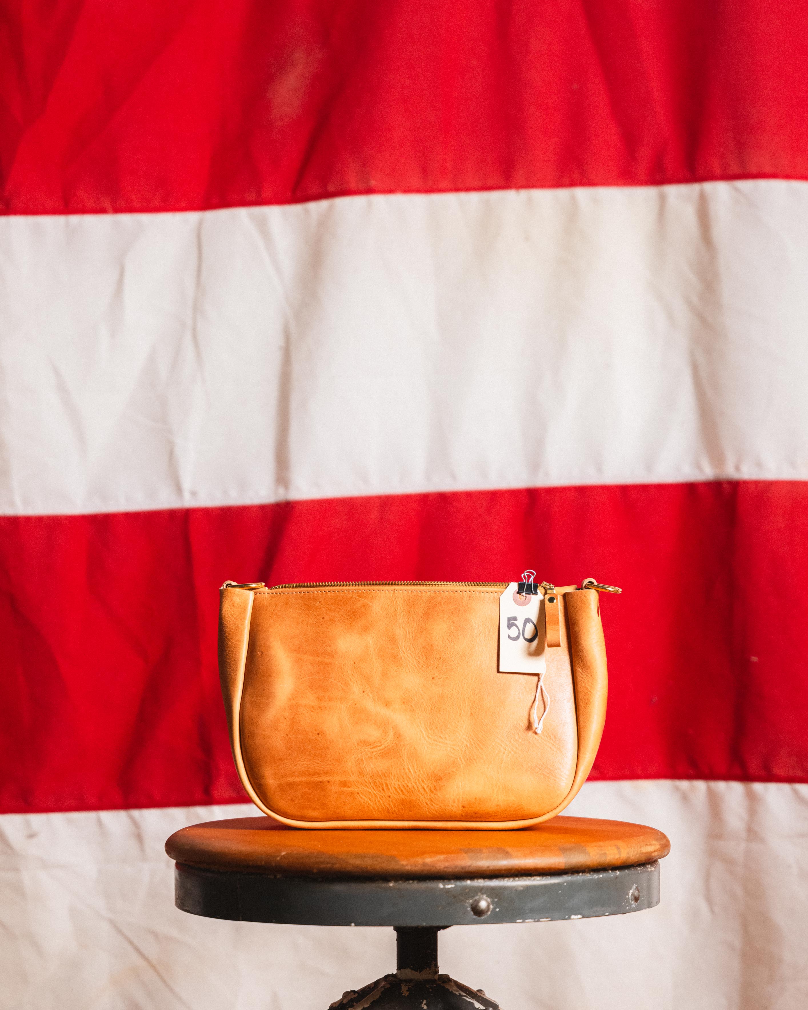 50. Natural Dublin Medium Crossbody Bag