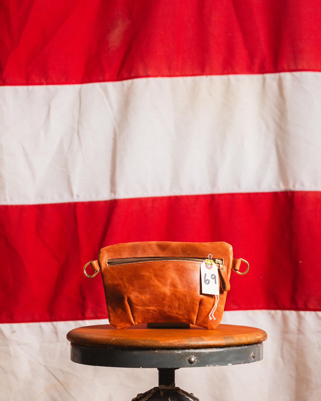 69. Natural Derby Belt Bag (nice)