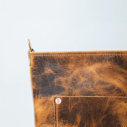 Rustic Bison Crossbody Travel Tote