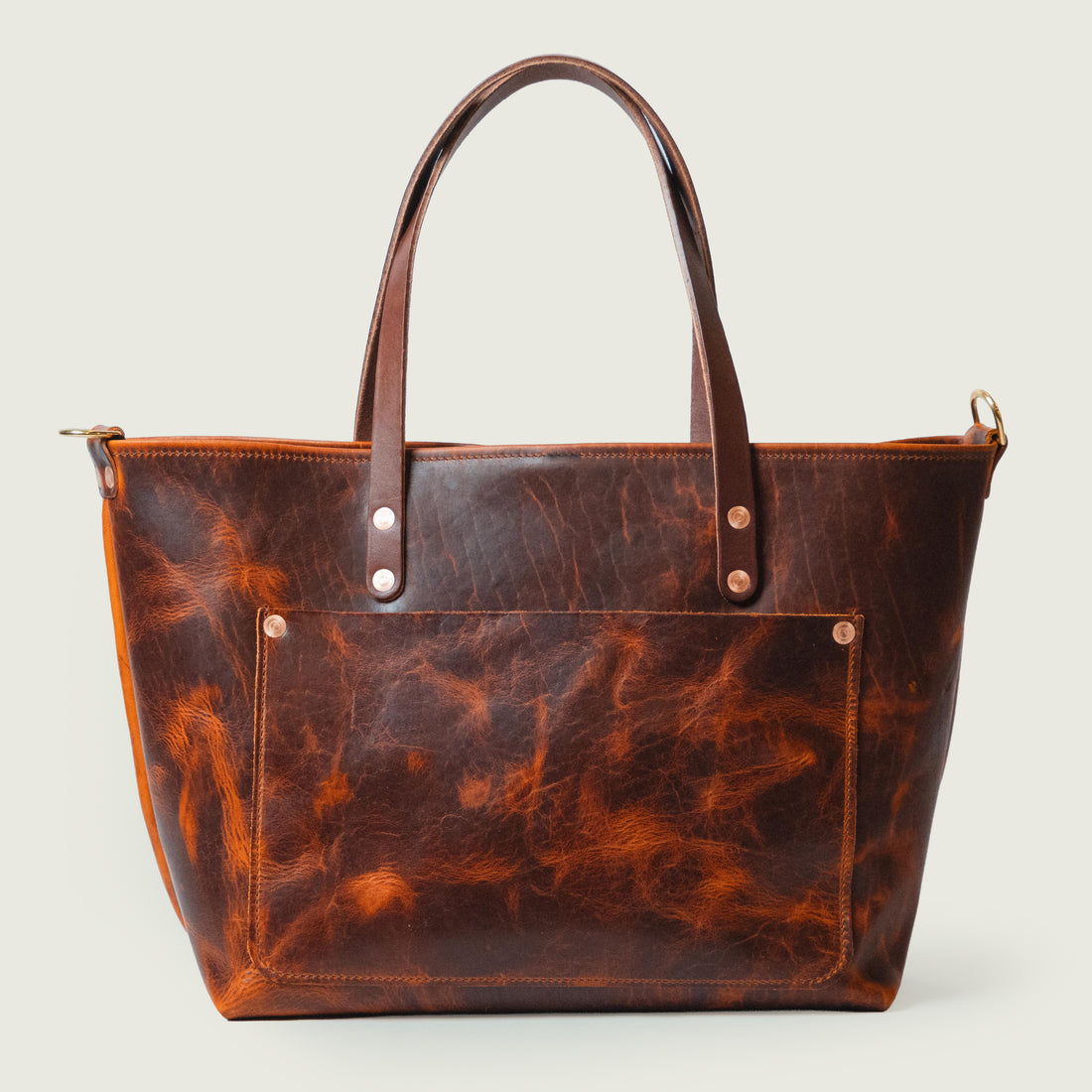 Rustic Bison Market Tote
