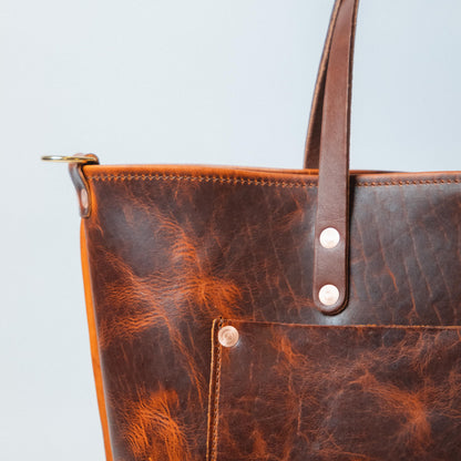 Rustic Bison Market Tote