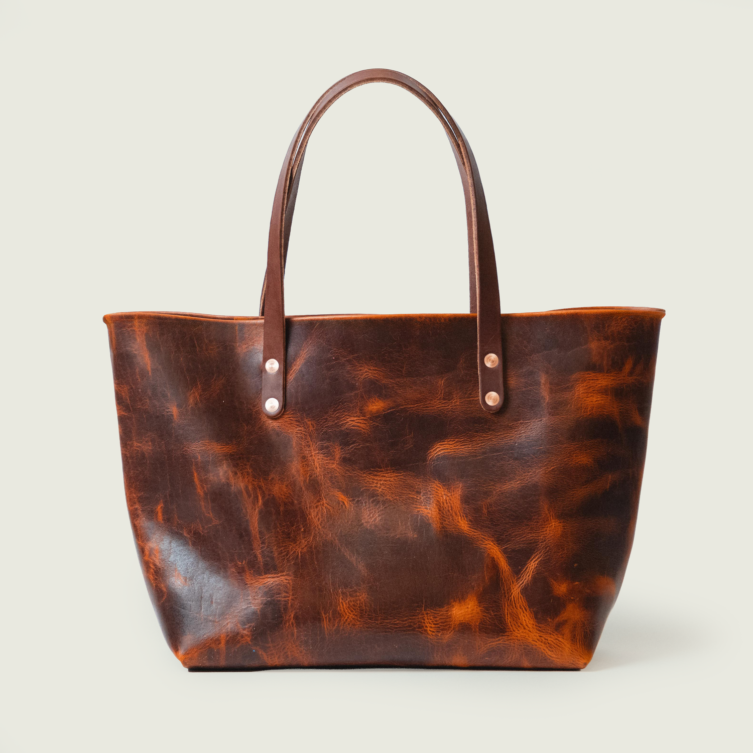 Rustic Bison East West Tote