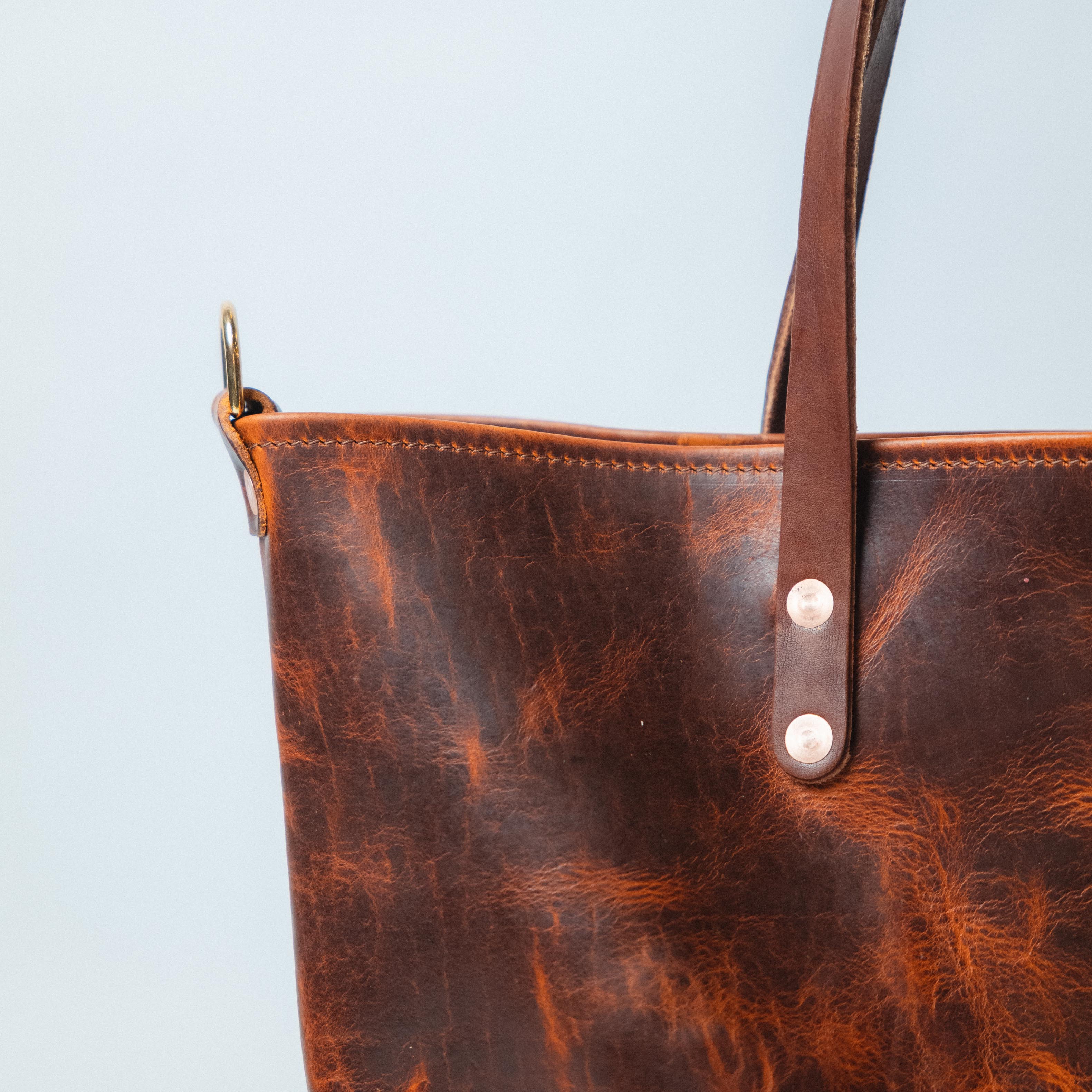 Rustic Bison Market Tote