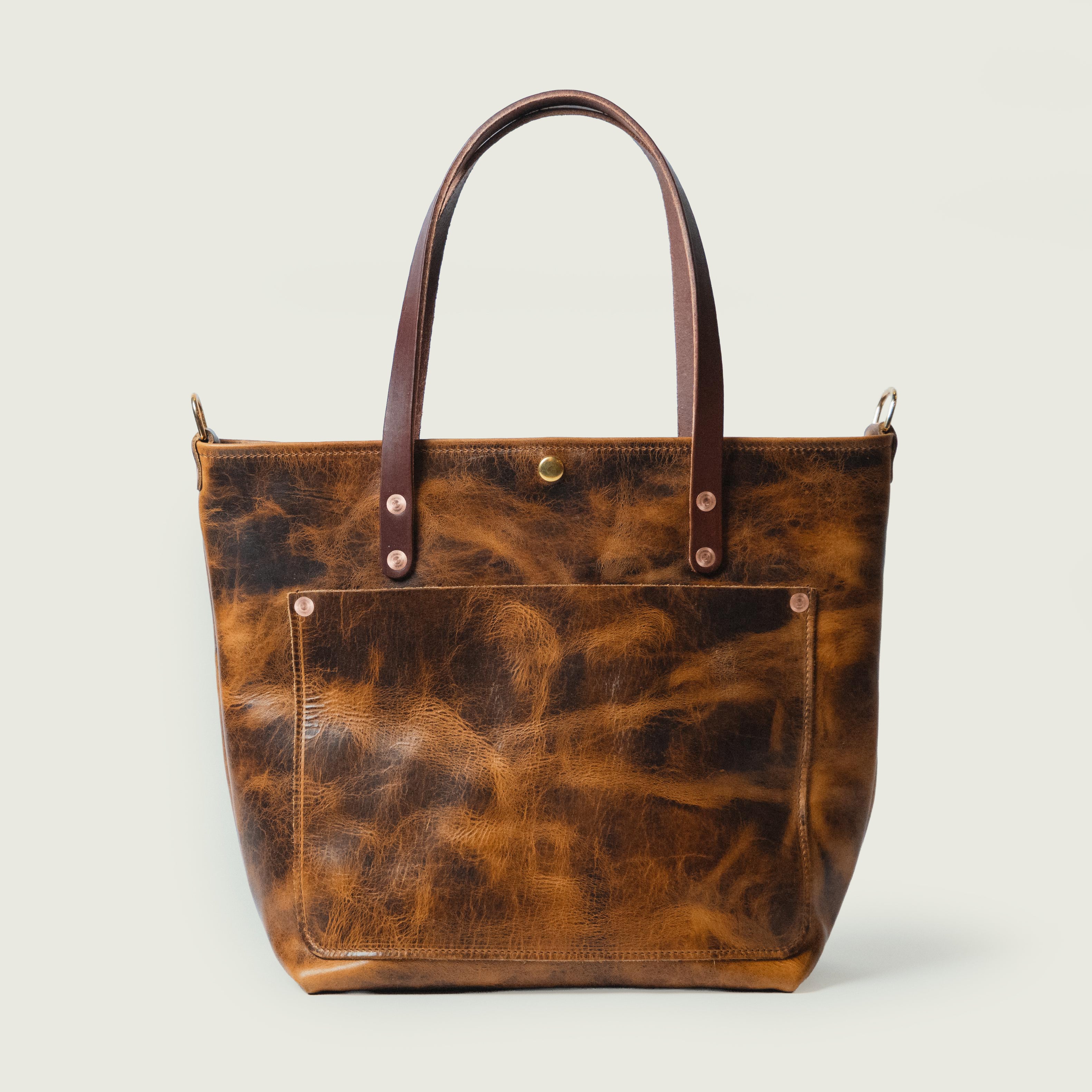 Rustic Bison Travel Tote