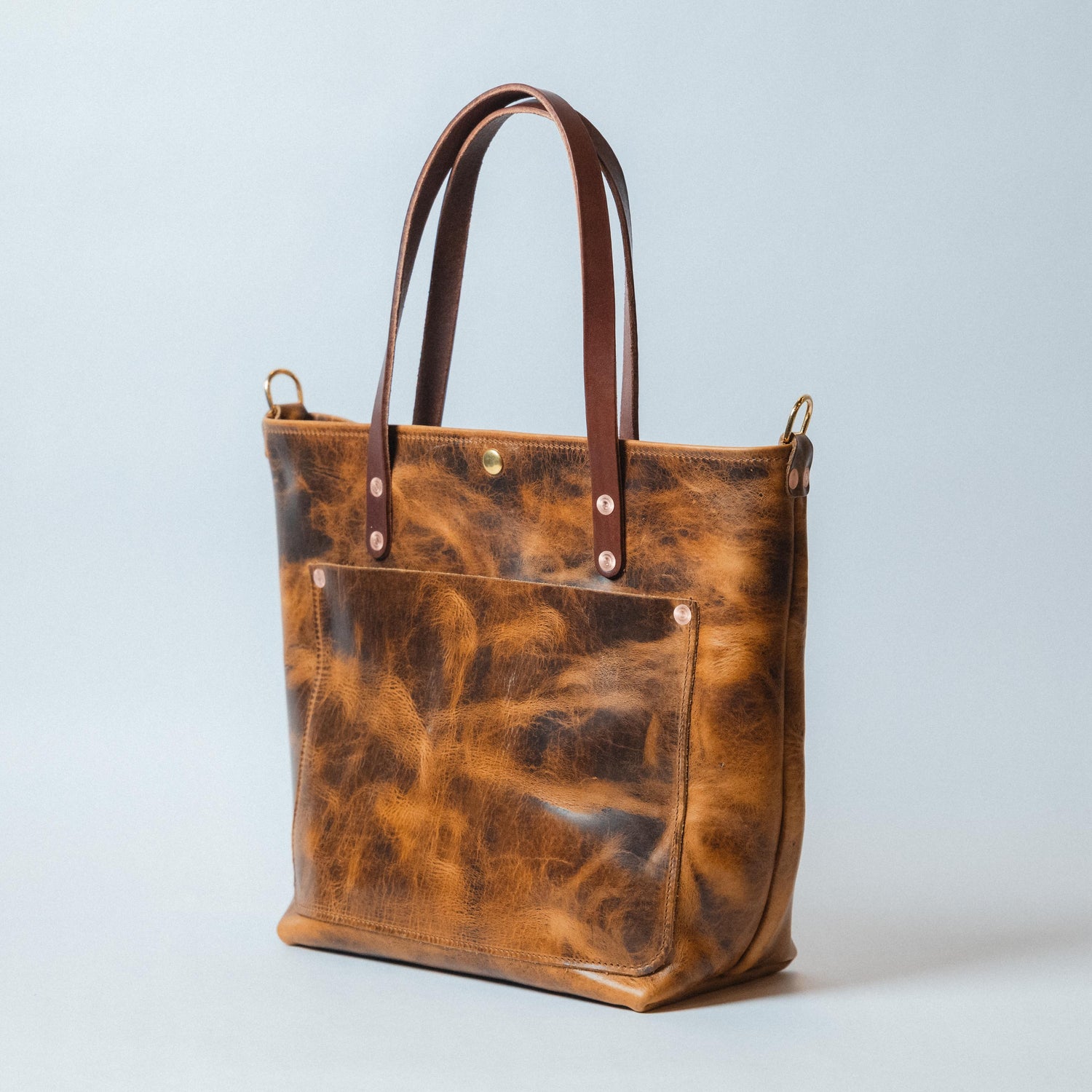 Rustic Bison Travel Tote