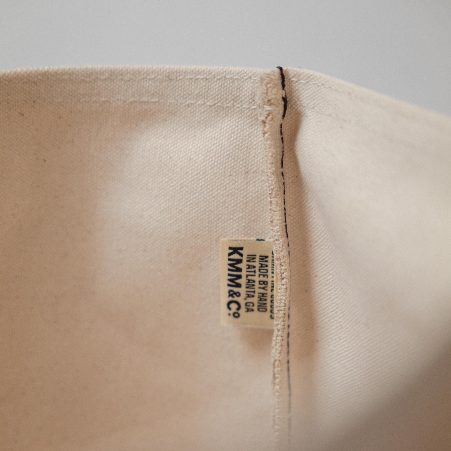 Natural Canvas &amp; Leather Panel Tote