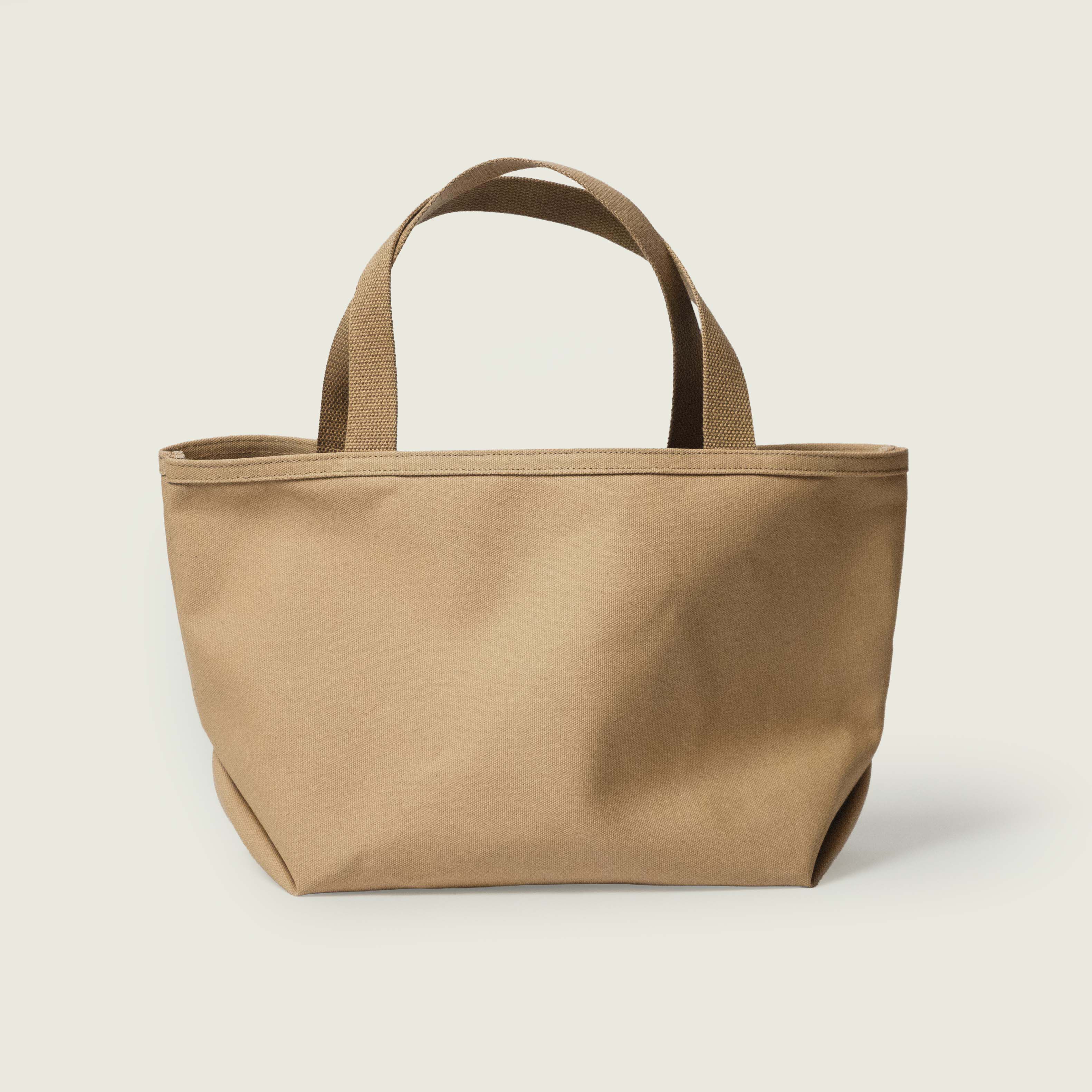 Field Tan Canvas Shopping Tote