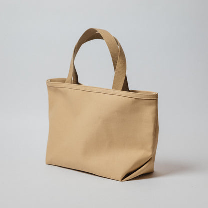 Field Tan Canvas Shopping Tote