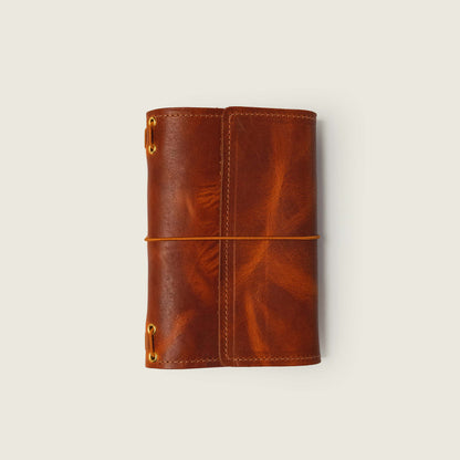 English Tan Dublin Luxe Pocket Travel Journal