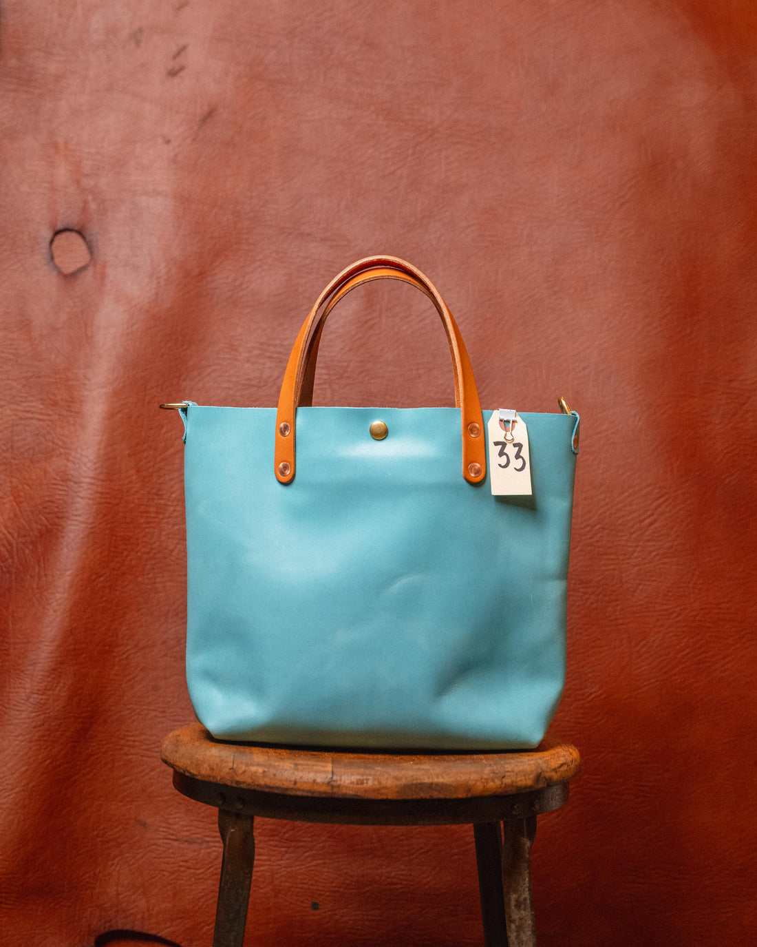 33. Aegean Blue Mini Tote