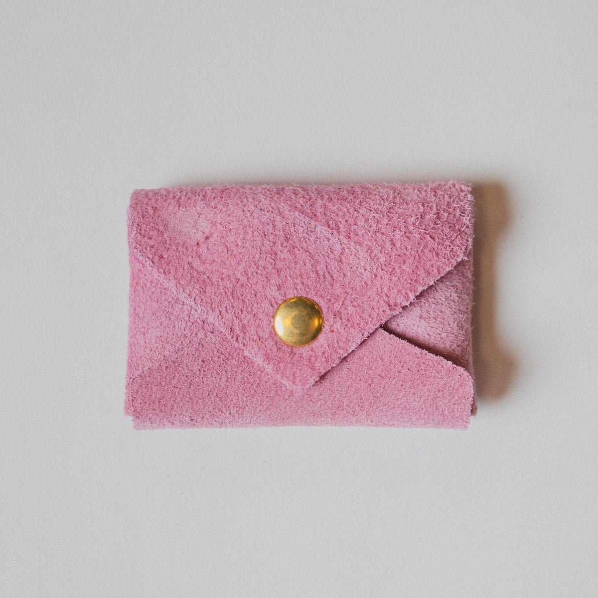 Roughout Pink Bulldog Card Envelope