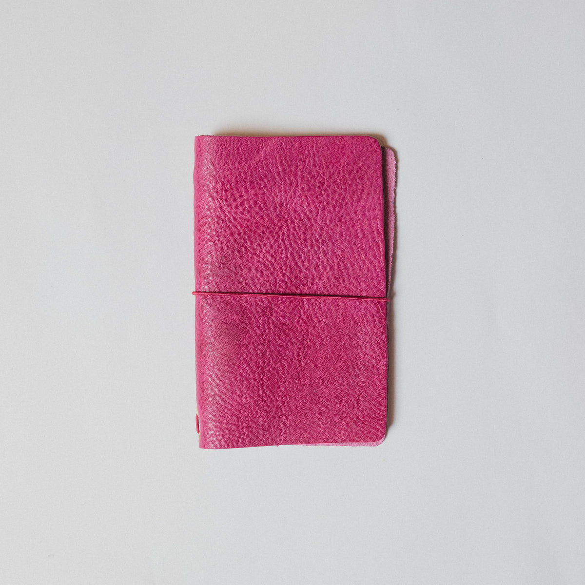 Pink Bulldog Travel Notebook