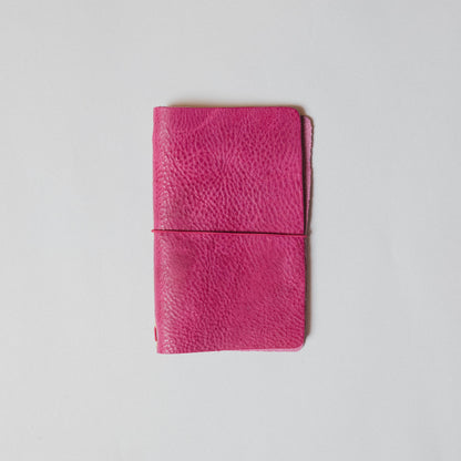Pink Bulldog Travel Notebook