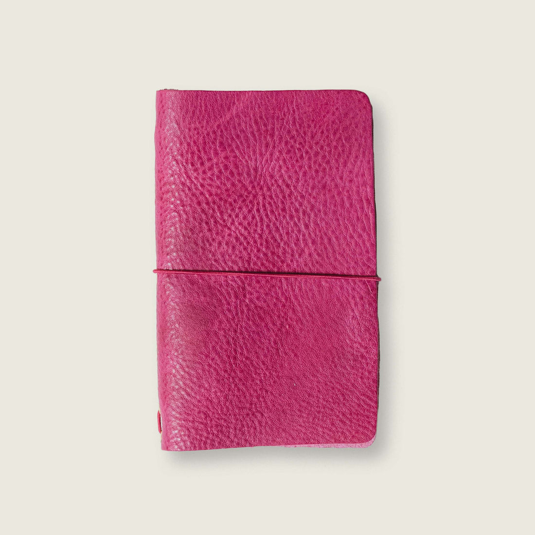Pink Bulldog Travel Notebook