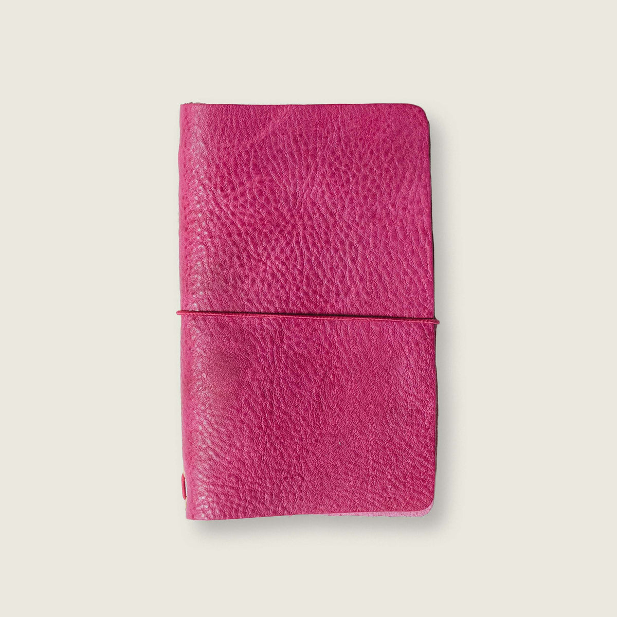 Pink Bulldog Travel Notebook