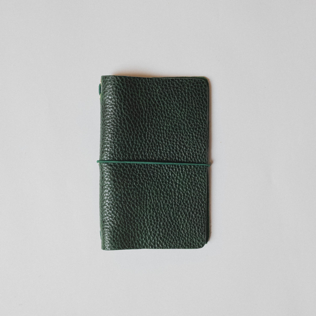 Green Bulldog Travel Notebook