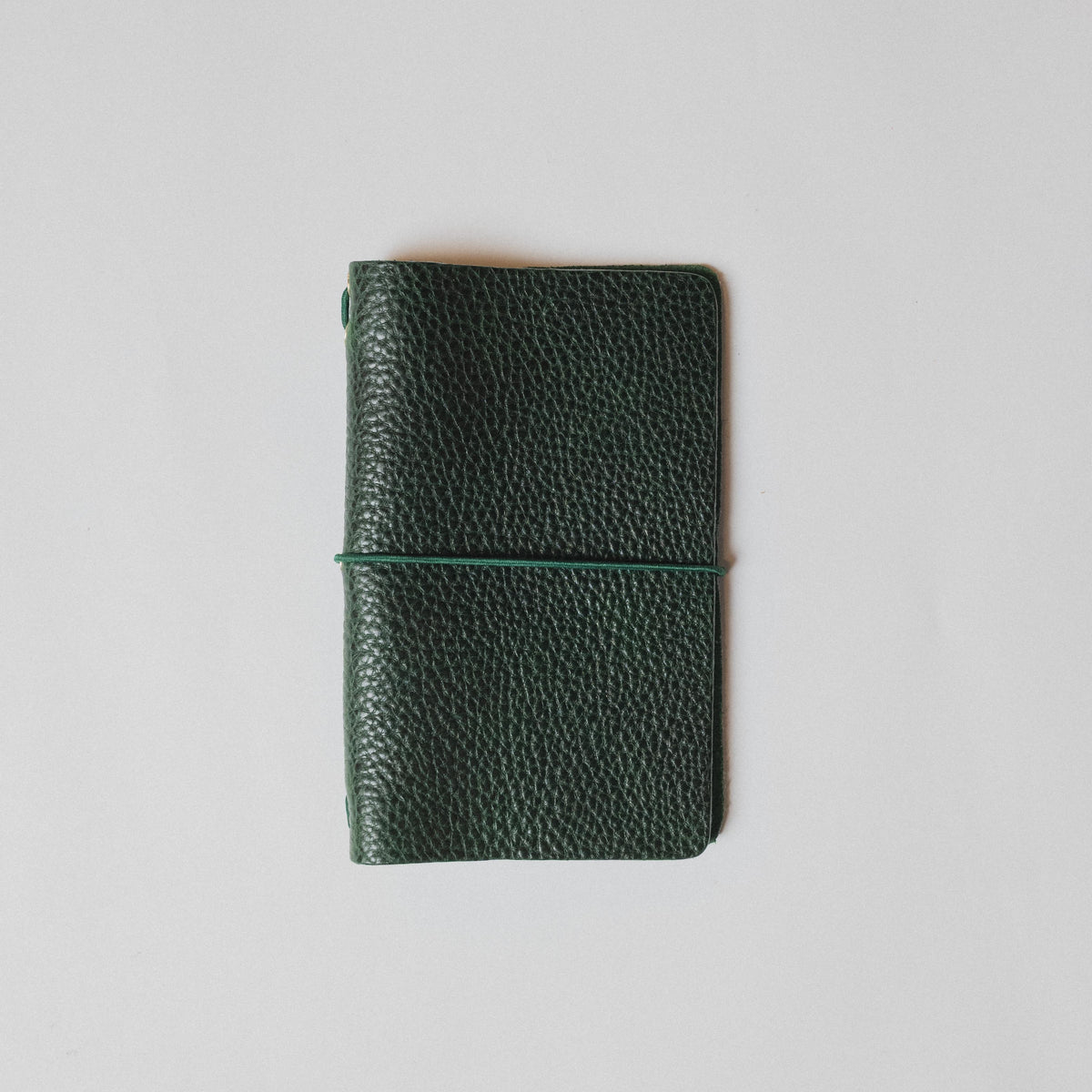 Green Bulldog Travel Notebook