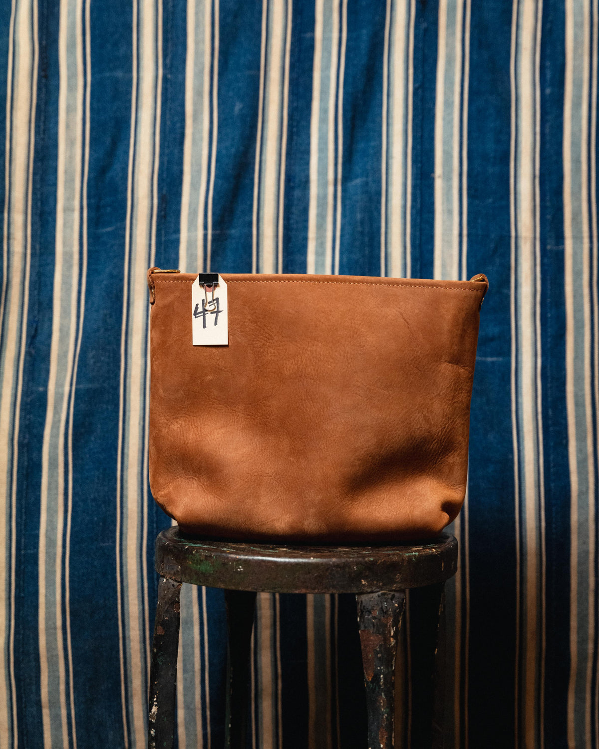 47. Nubuck Mini Crossbody Tote