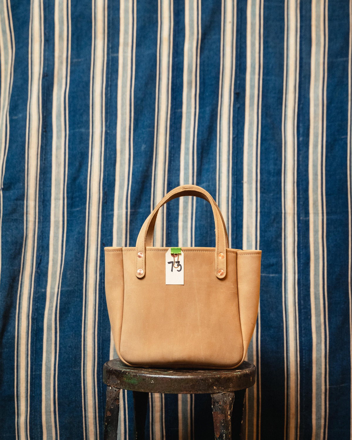 73. Sand Horween Suede Mini Carryall