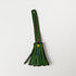 Leaf Cypress Mini Tassel- leather tassel keychain - KMM & Co.