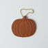 Leather Pumpkin Tag- personalized luggage tags - custom luggage tags - KMM & Co.