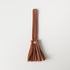 Macchiato Mini Tassel- leather tassel keychain - KMM & Co.