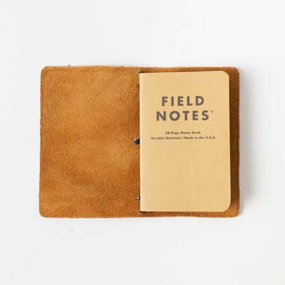 Macchiato Travel Notebook- leather journal - leather notebook - KMM &amp; Co.