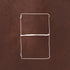 Oak Travel Notebook- leather journal - leather notebook - KMM & Co.