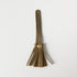 Olive Cypress Mini Tassel- leather tassel keychain - KMM & Co.