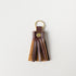 Oxblood Tassel Keychain- leather tassel keychain - KMM & Co.