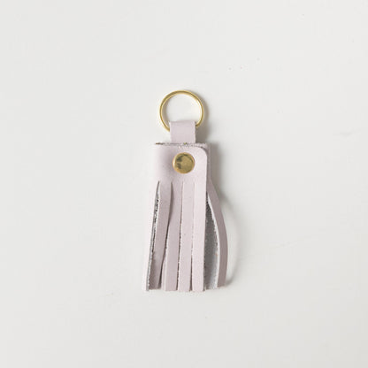 Pearl Tassel Keychain- leather tassel keychain - KMM &amp; Co.