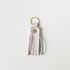 Pearl Tassel Keychain- leather tassel keychain - KMM & Co.