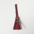 Purple Kodiak Leather Tassel- leather tassel keychain - KMM & Co.