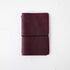 Purple Kodiak Travel Notebook- leather journal - leather notebook - KMM & Co.