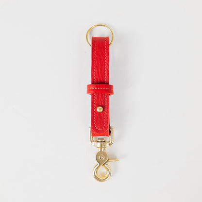 Red Cypress Key Lanyard- leather keychain for men and women - KMM &amp; Co.