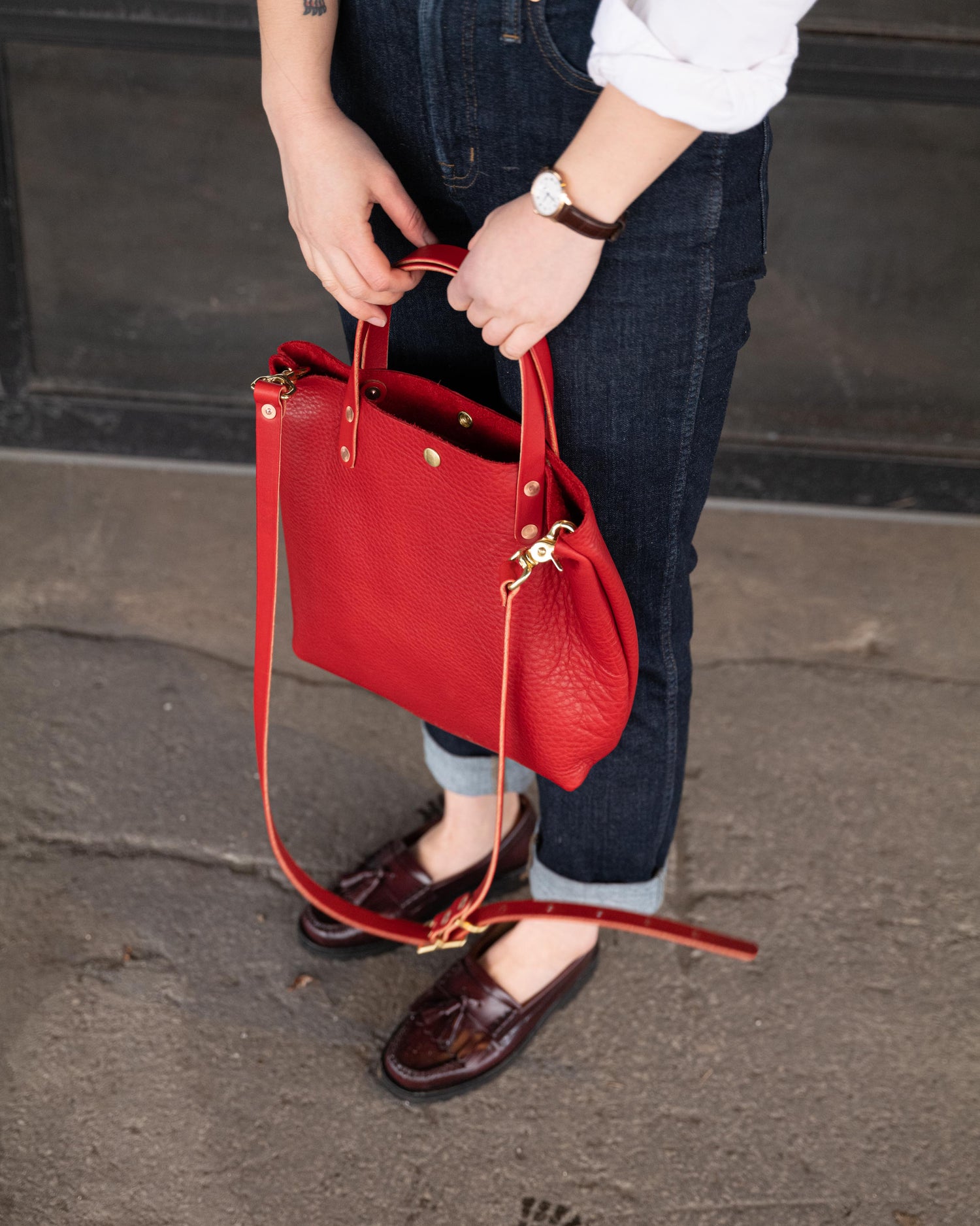 Red Cypress Mini Tote