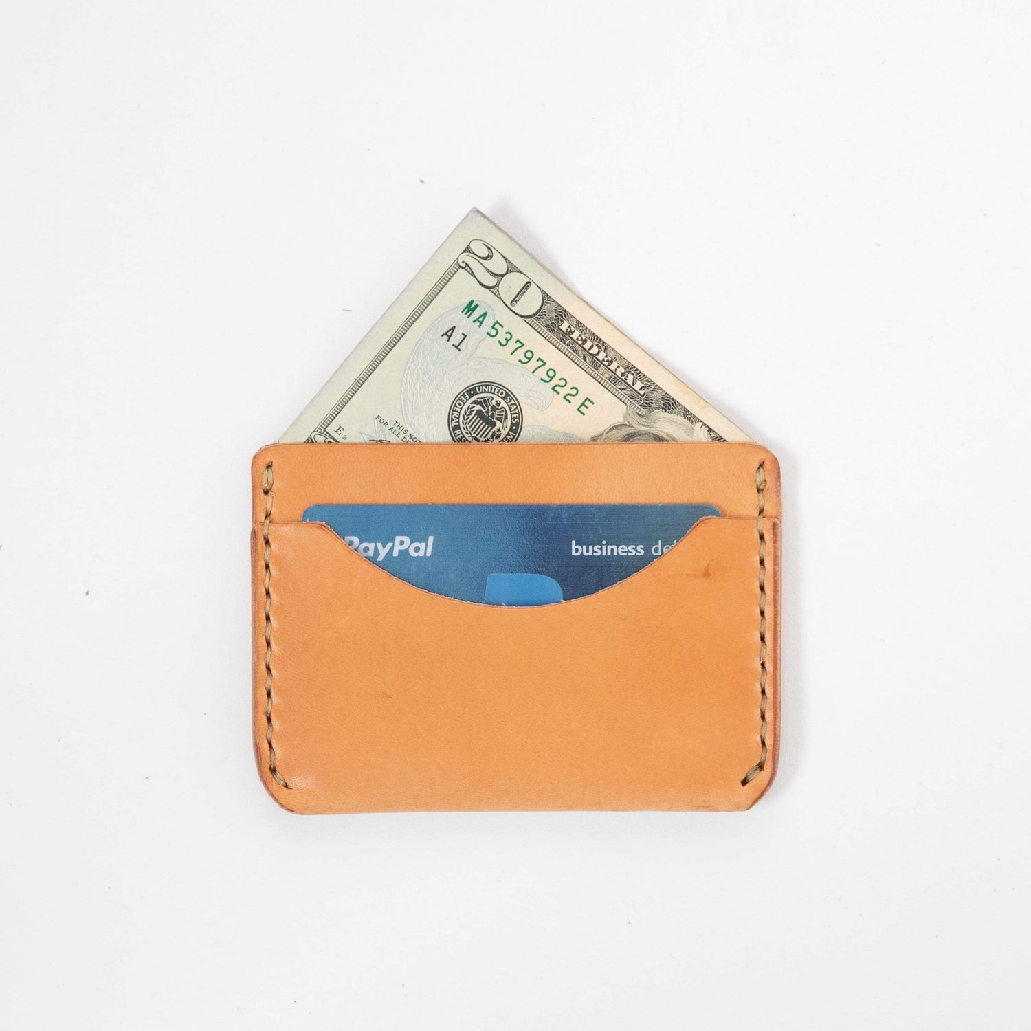 Russet Card Case- mens leather wallet - leather wallets for women - KMM &amp; Co.