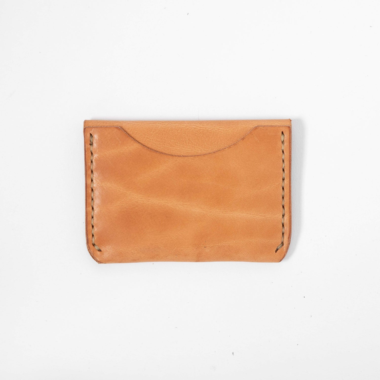 Russet Flap Wallet- mens leather wallet - handmade leather wallets at KMM &amp; Co.