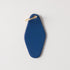 Sapphire Hotel Key Fob- leather keychain - leather key holder - leather key fob - KMM & Co.