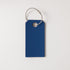 Sapphire Leather Tag- personalized luggage tags - custom luggage tags - KMM & Co.