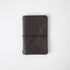 Storm Grey Travel Notebook- leather journal - leather notebook - KMM & Co.