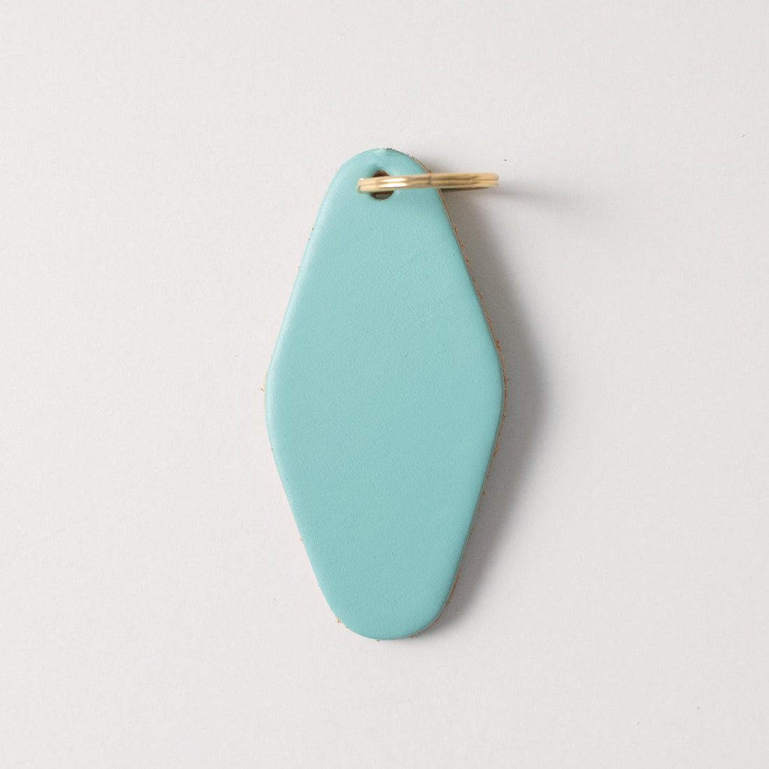 Topaz Hotel Key Fob- leather keychain - leather key holder - leather key fob - KMM &amp; Co.
