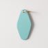 Topaz Hotel Key Fob- leather keychain - leather key holder - leather key fob - KMM & Co.
