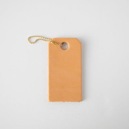 Vegetable Tanned Leather Tag- personalized luggage tags - custom luggage tags - KMM &amp; Co.