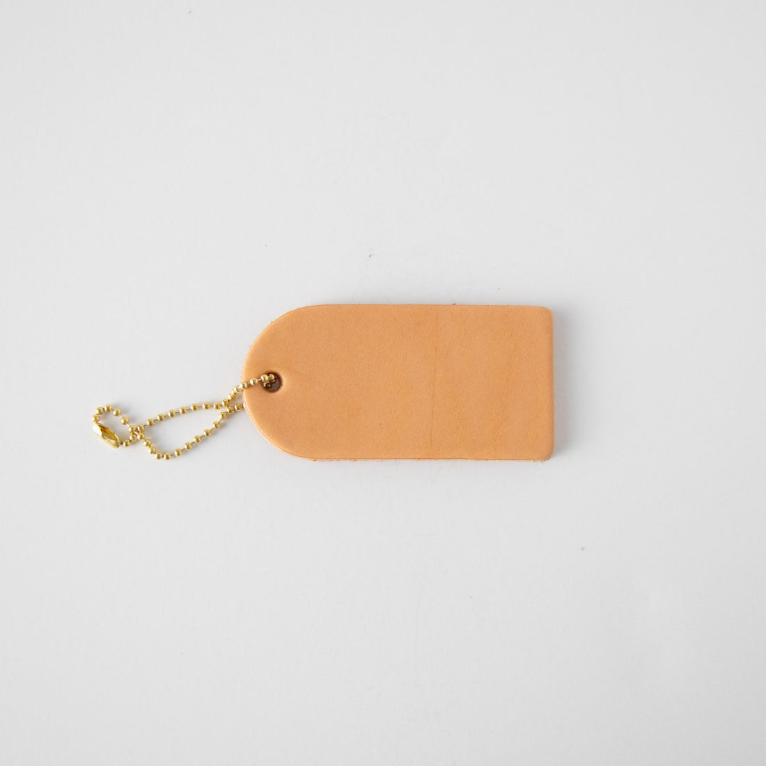 Vegetable Tanned Mini Leather Tag- personalized luggage tags - custom luggage tags - KMM &amp; Co.